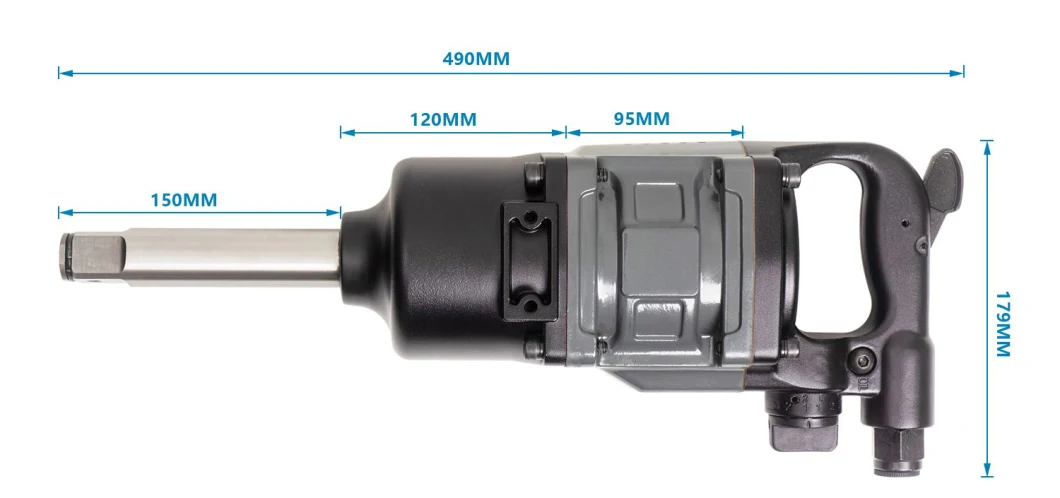 Tr-535 1 Zoll-Luft-Schlagschrauber-schneller und genauer pneumatischer Schlagschrauber-Hochleistungsprofessionellesindustrielles