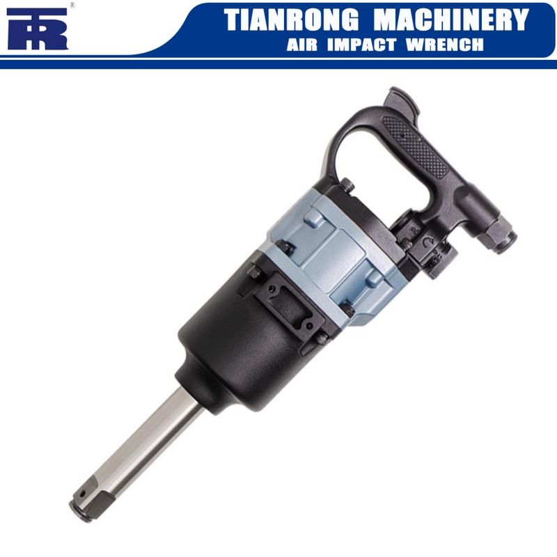 Pneumatischer Schlagschlüssel 4200rpm 1 Zoll mit 1,5/3/4/6/8 Zoll Ambosslänge